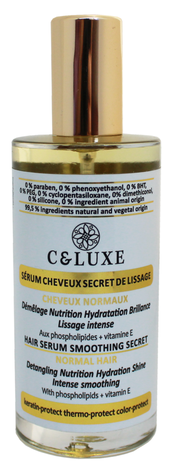 sérum lissant secret de lissage Cosmétiques Celuxe parfums, savons, soins corps et cheveux